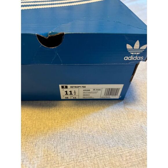 Adidas Size 11.5 originals Retropy F90 Grey Low-top  HP6368 Used - Picture 7 of 7